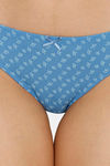Zivame Anti-Microbial Low Rise Full Coverage Bikini Panty (Pack of 3) - Multicolor — thumbnail 9